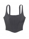 Featherweight Knit Corset Tank Top