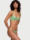 Wicked бюстгальтер-балконет (Balconette Bra) с цветочной вышивкой (Floral Embroidery) в стиле бохо (Boho), без подкладки