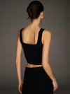 Atelier Victoria's Secret X Altuzarra Мелковязаная майка (Tank Top) с застёжкой на крючки и петли (Hook & Eye)