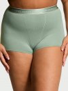 Трусы-бермуды (Boyshort) из хлопка (Cotton) с логотипом, высокая посадка