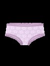 Хлопковые трусики с кружевным поясом (Cheeky)