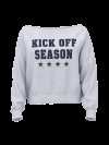Толстовка с оголёнными плечами (Campus Fleece™)