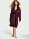Фирменный (Signature) сатиновый миди-халат (Robe)