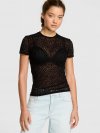 Базовая (Base) футболка (Tee) с коротким рукавом из сетчатой ткани (Mesh) в леопардовом принте (Leopard)