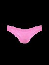 Трусики-стринги (thong) с розовым кружевом и высоким вырезом (high-leg)