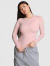 PINK Base Stretch™ Футболка с длинным рукавом (Long-Sleeve Tee)