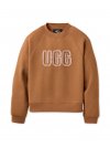 Свитер с круглым вырезом и логотипом UGG