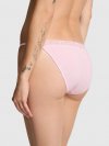 Хлопковые трусики-стринги (String Bikini) с кружевной отделкой