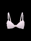 Гладкий слегка подкладной бюстгальтер с глубоким вырезом (plunge demi bra)
