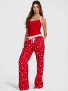 Пижамные брюки из фланели PINK x LoveShackFancy