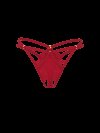 Кружевные стринги (Thong) со стрепами (Strappy), металлическим декором (Hardware) и откровенным дизайном (Peekaboo)