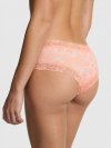 PINK Wink™ Хлопковые трусики-бразильянки с кружевной отделкой