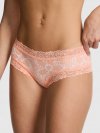 PINK Wink™ Хлопковые трусики-бразильянки с кружевной отделкой