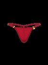 Трусики-стринги V-string с вишнёвой фурнитурой (Cherry Hardware) и регулируемой лентой