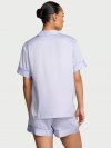 Фирменный комплект короткой пижамы из атласа