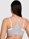 All-Day Cotton™ — бюстгальтер с двойным наложением в стиле хенли (Henley)