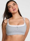 All-Day Cotton™ — бюстгальтер с двойным наложением в стиле хенли (Henley)