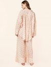 Комплект пижамы (PJ Set) с сердечками из хлопка в полный рост