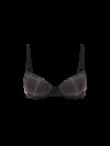 Sexy Tee — Полу-бюстгальтер (Demi Bra) со шнуровкой (Lace-Up) и лёгкой подкладкой из мерцающей сетки (Shimmer Mesh)