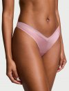 Sheer Reveal — стринги (Thong Panty) с тюлевой отделкой (Mesh-Trim) и ремешками на спине (Strappy-Back)