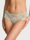 Трусики из сетчатой ткани с вышивкой бабочками (Butterfly Mesh Flutter Cheeky Panty)