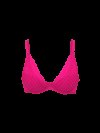 Бюстгальтер (Plunge Bra) с глубоким вырезом, слегка уплотненный, прозрачный полосатый Tease