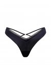Sheer Reveal — стринги (Thong Panty) с тюлевой отделкой (Mesh-Trim) и ремешками на спине (Strappy-Back)