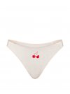 Стринги хлопковые с высокой линией бёдер (Logo Cotton High-Leg Thong Panty)