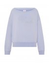 Свитшот (Sweatshirt) для отдыха из трикотажа (Terry) с горлом-лодочкой (Boatneck)