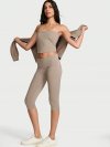 Хлопковые (Cotton) отворотные (Foldover) капри-леггинсы (Capri Legging)