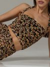 Arayna: топ из сетчатой ткани (Mesh) с завязкой на шее (Halter)