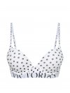 Bombshell (Бомбочка) — хлопковый бюстгальтер пуш-ап (Push-Up Bra) со взрывным логотипом (Exploded Logo) и эффектом +2 размера чашки (Add-2-Cups)