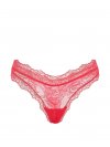 Стринги (Thong Panty) с кружевной отделкой (Lace-Trim) и высокой линией бёдер (High-Leg)