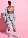 Повседневные укороченные штаны-джоггеры из терри (Off-Duty Terry Crop Jogger Sweatpants)