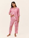 Укороченный пижамный комплект Cheri Blossom