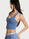 Хлопковый топ с разрезанной спинкой (Racerback)