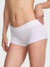 Трусы-шорты (Boyshort) из хлопка с кружевной нашивкой логотипа