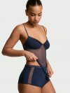 Прозрачный (Sheer) открывающий (Reveal) комплект из майки (Cami) из модала (Modal) и сетки (Mesh)