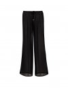 Пляжные прозрачные мятые брюки с широкими штанинами (Beachwear Sheer Crinkle Wide-Leg Pant)