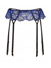 Праздничный пояс для чулок (Garter Belt) с цветочной вышивкой из пайеток