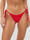 JENNIE x Frankies Bikinis Mackenzie атласный нижняя часть бикини с бусинами
