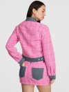 PINK | Elle Джинсовый твидовый жакет