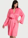 Фирменный (Signature) сатиновый миди-халат (Robe)