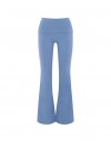 Хлопковые леггинсы (Cotton Foldover Flare Legging) с отворачивающимся поясом и расширением книзу
