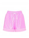 Атласные (Satin) шорты свободного кроя (Boxy)