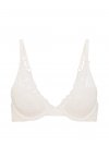 Tease бюстгальтер с глубоким вырезом (plunge bra) с тонкими вкладышами, сексуальный, с бретелями, кружевной