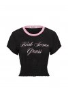 Футболка (Tee) из сетчатого (Mesh) полотна с подолом на сборке (Smocked-Hem) «Целенаправленный (Goal-Getter)»