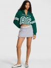 Укороченная толстовка с капюшоном Кампус-флис™ (Campus Fleece™) с молнией на 1/2 длины