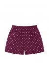 Хлопковые шорты-пижама широкого кроя (Cotton Boxy Pajama Shorts)