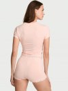 SoSoft™ Комплект из модала: футболка с кружевной отделкой и шортики